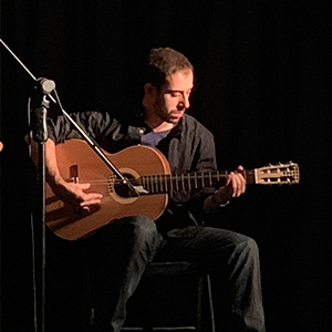 Ary Vaamonde, guitarrista de Rumbeando
